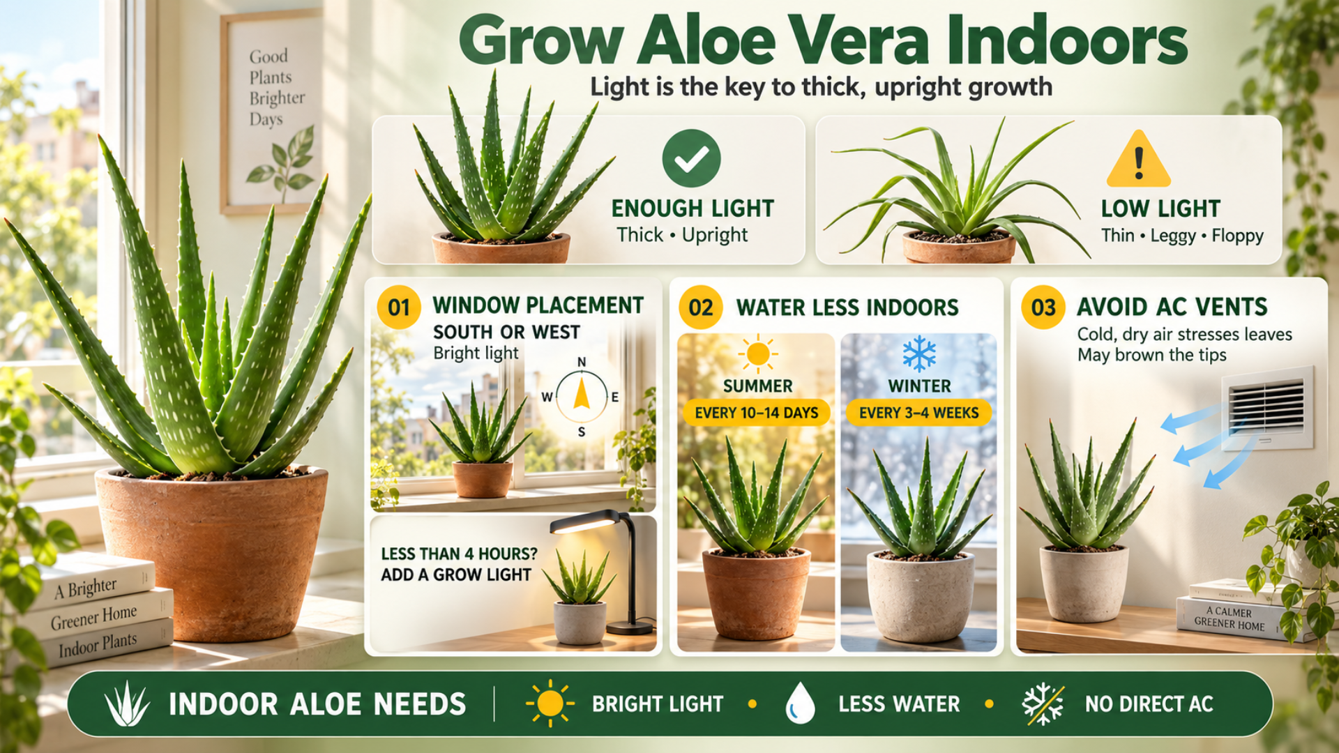 How to Grow Aloe Vera Indoors